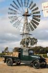 Fruit truck and windmill Motor Museum